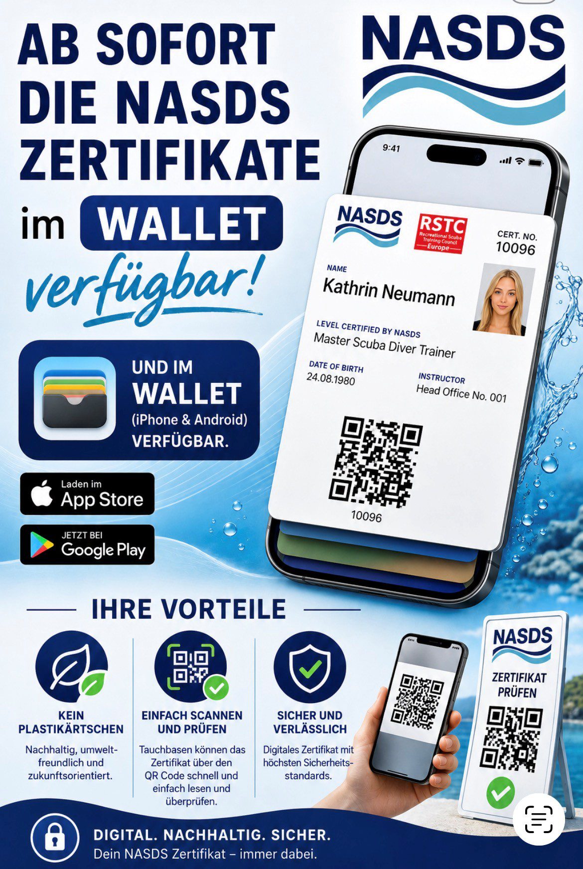Die neue NASDS App – Dein digitaler Begleiter für jedes Tauchabenteuer