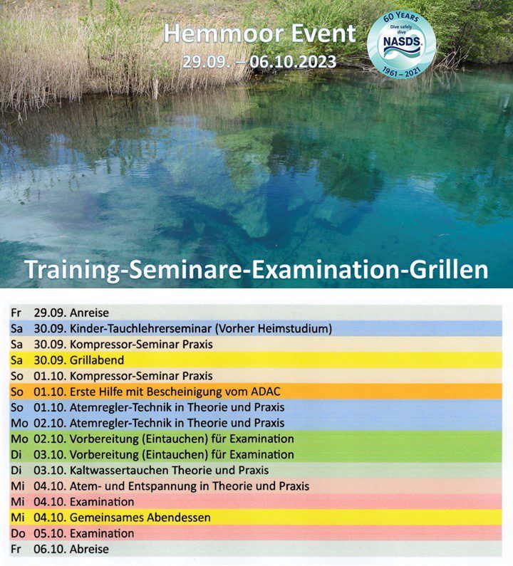 Hemmoor Event Training-Seminare-Examination-Grillen